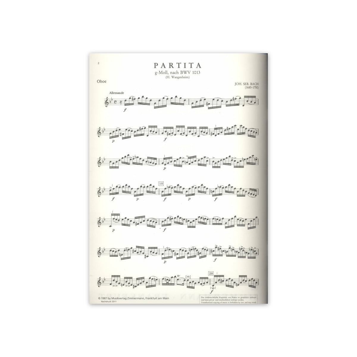Bach, Partita g-Moll-23352