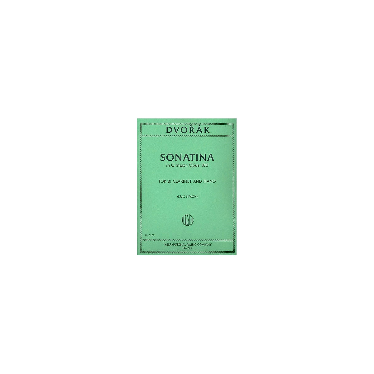 Dvorak, Sonatina op.100