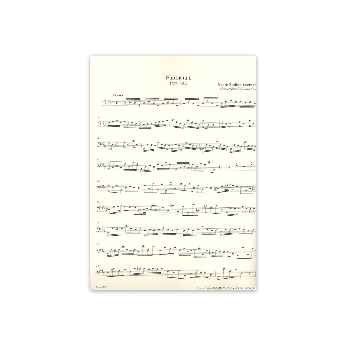 Telemann, 12 Fantasien-24157