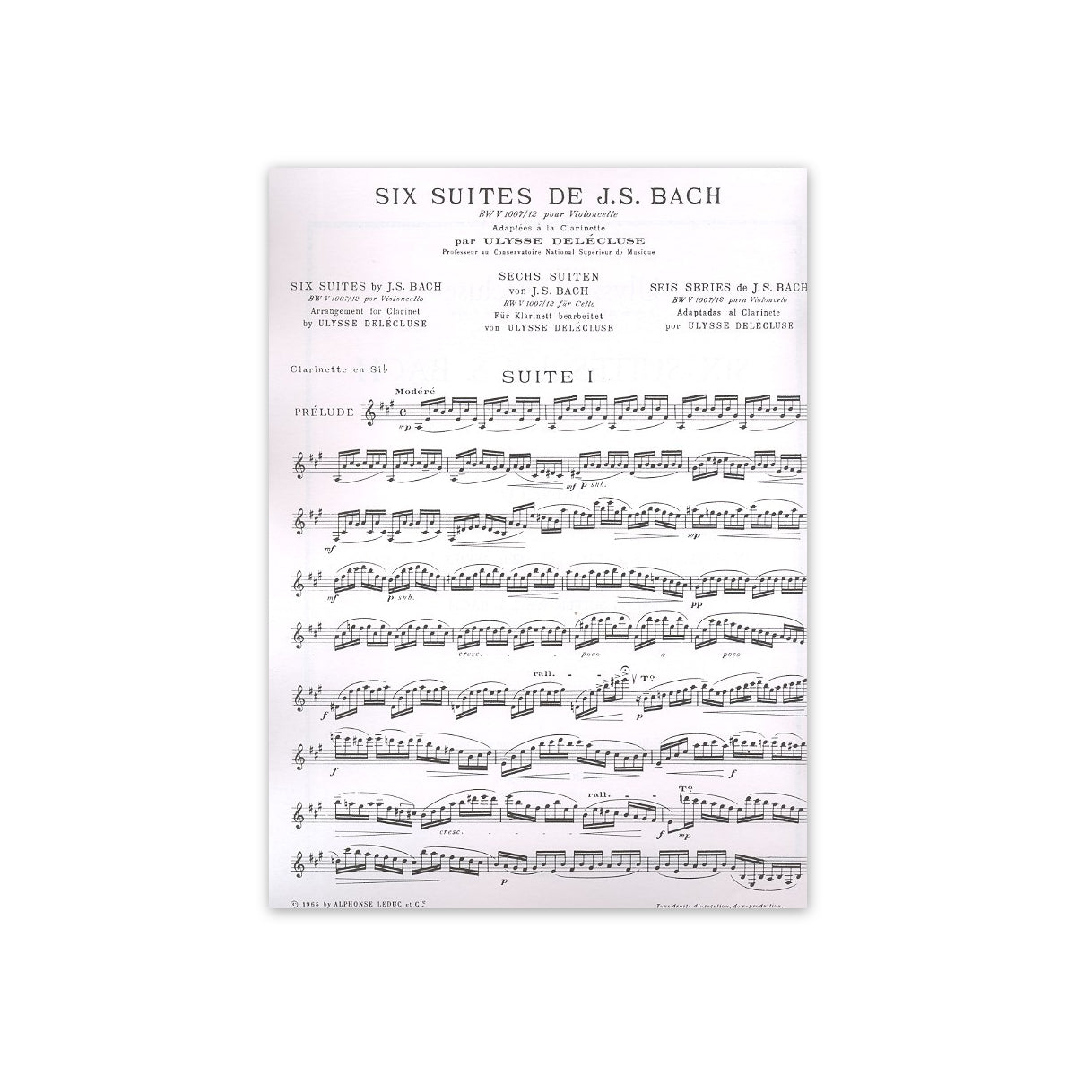 Bach, 6 Suiten (Vc.)