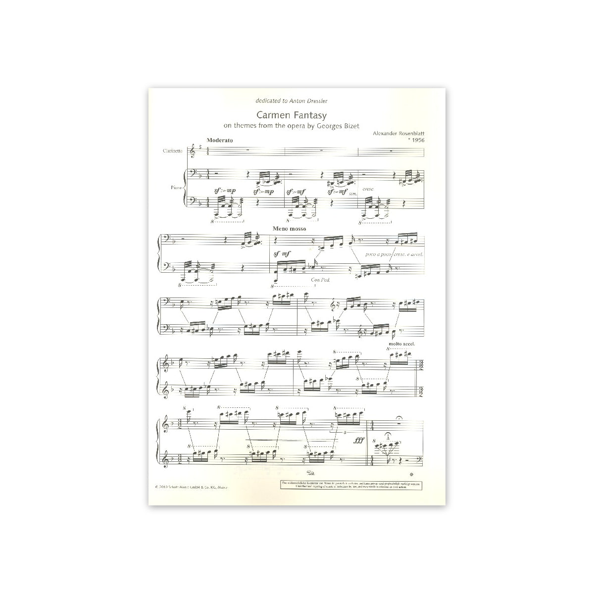 Rosenblatt, Carmen Fantasy