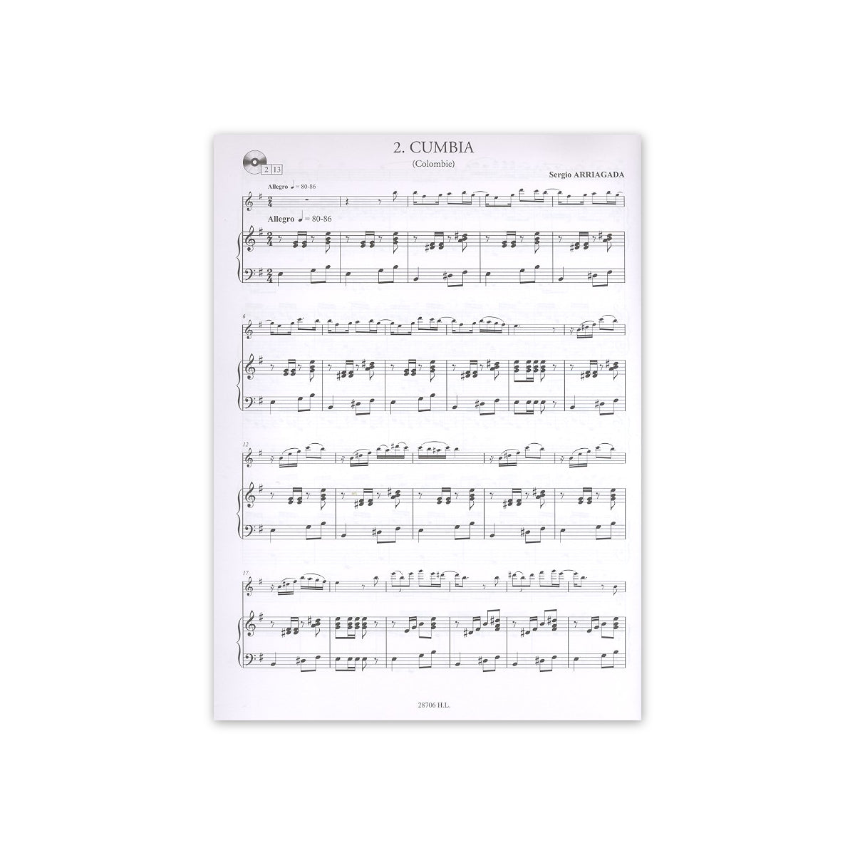 10 Etudes latino-americaines Bd.2