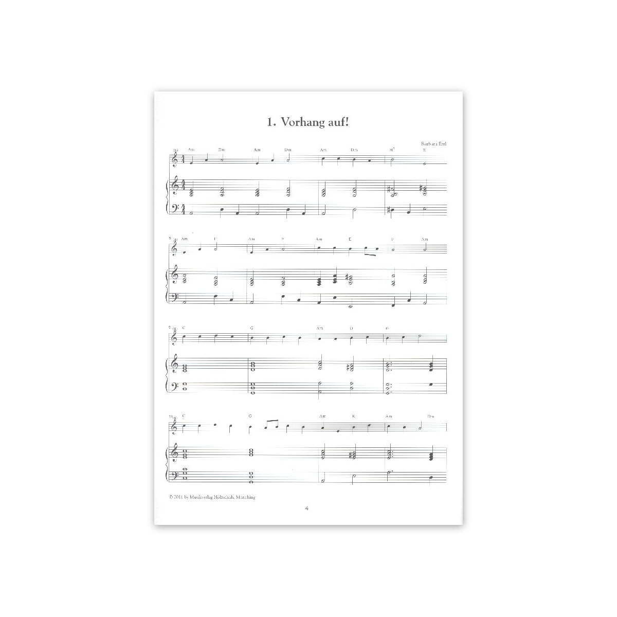 Ertl, Vorhang auf! Band 1