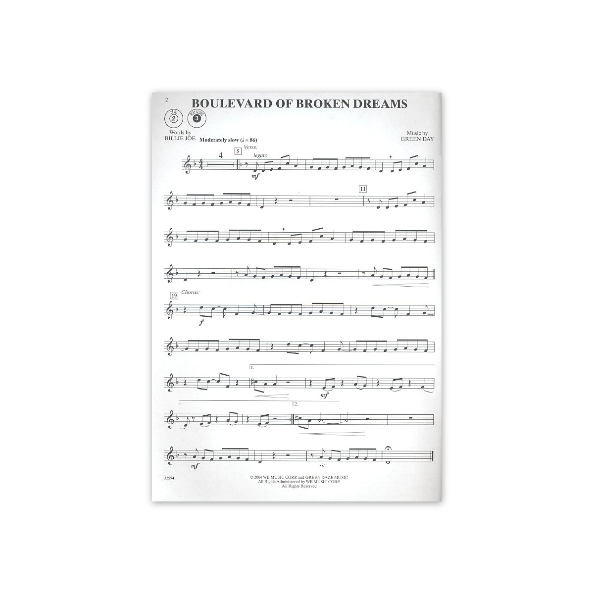 Easy Rock Instrumental Solos View 1