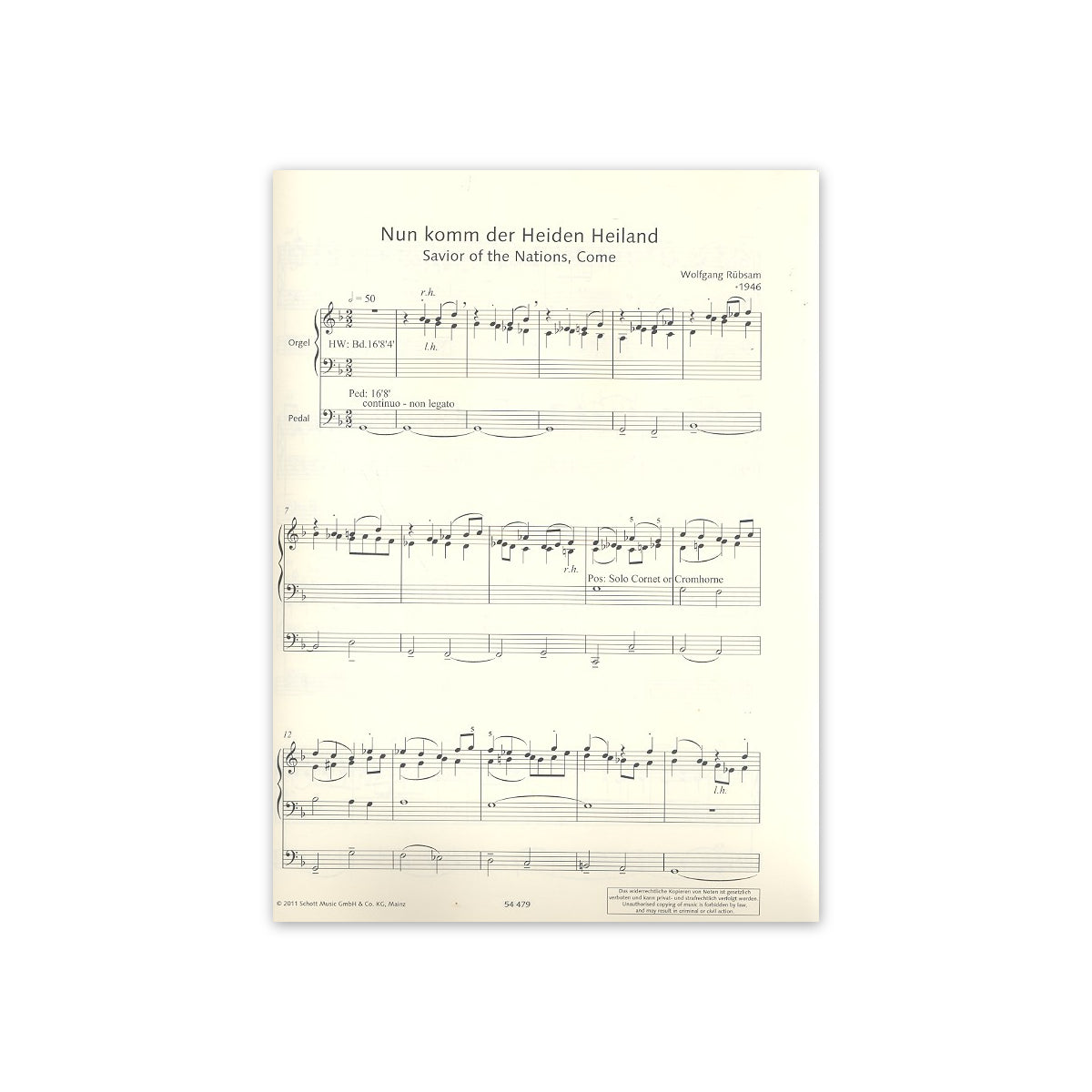 Reger, Romanze-28708 View 1