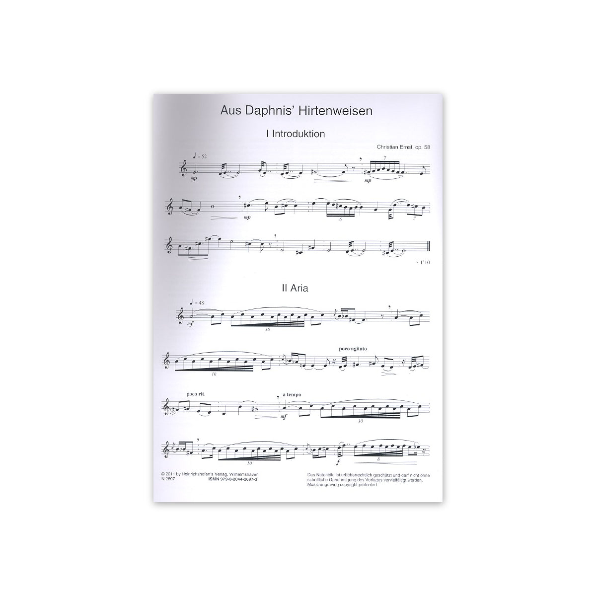 Ernst, Aus Daphnis Hirtenweisen View 1