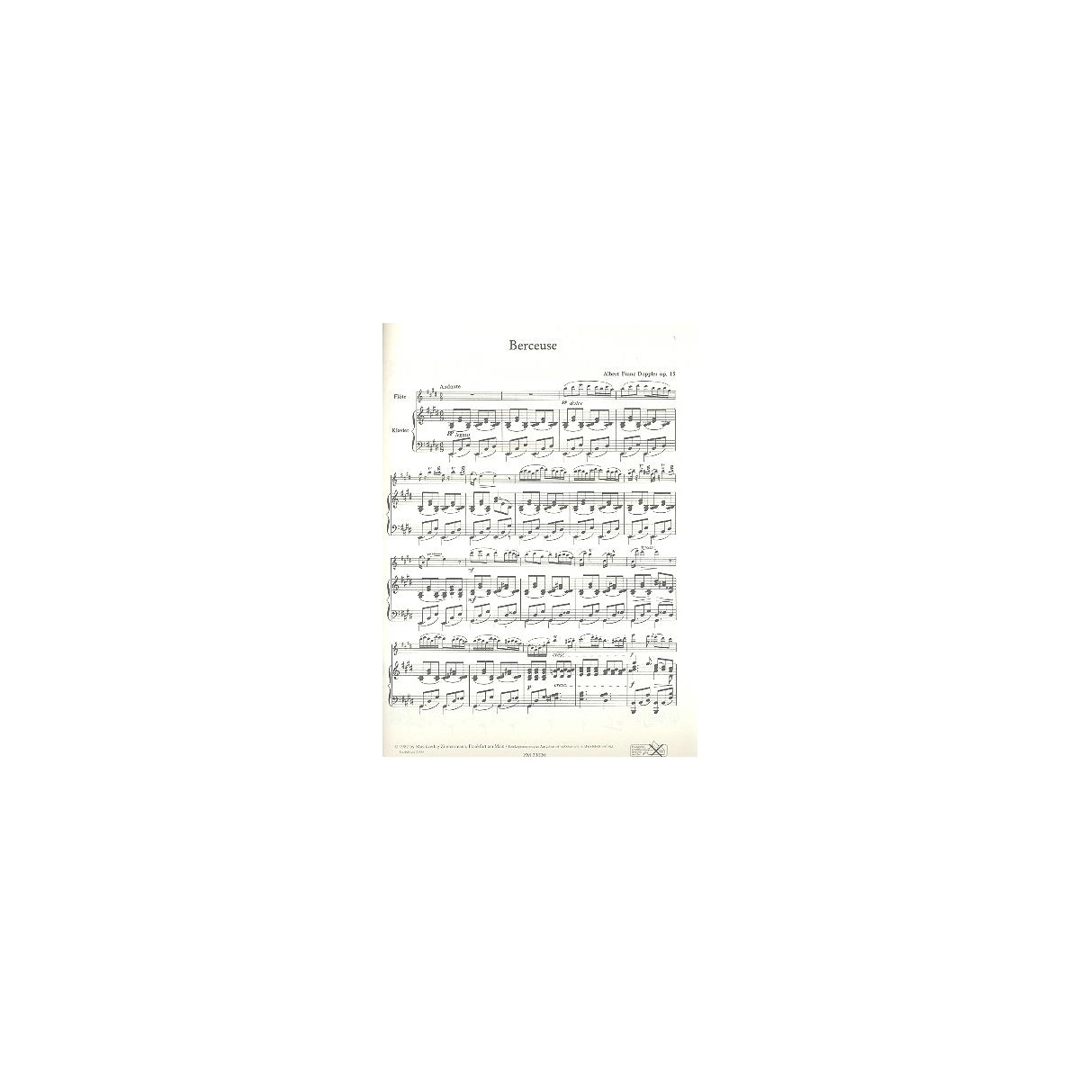 Doppler, Berceuse - Mazurka - Nocturne View 1