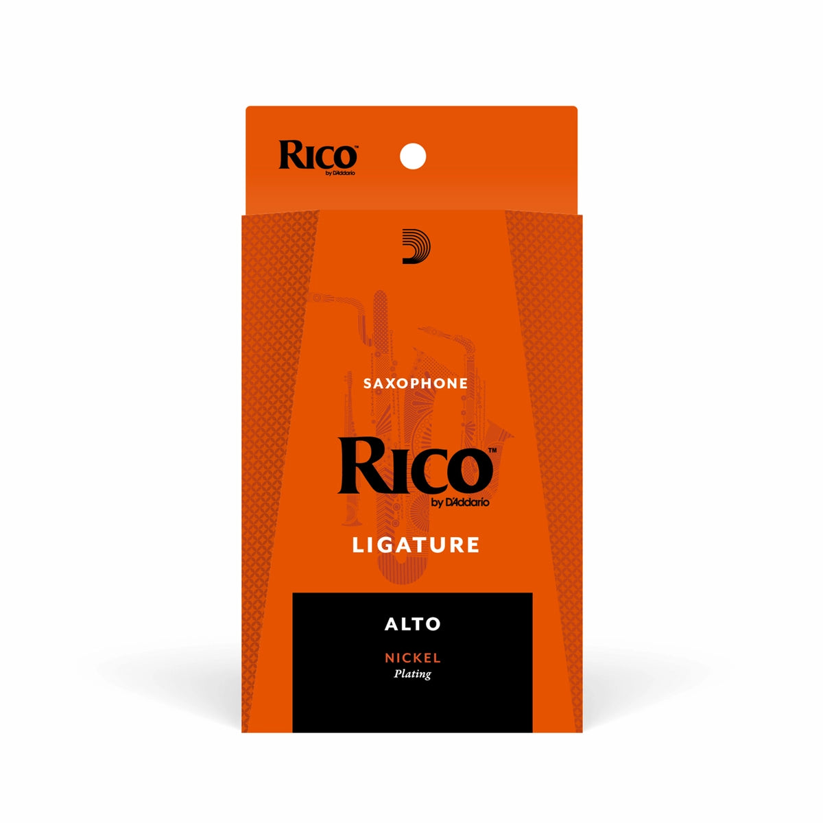 LIGATURE ALTO SAXOPHONE RICO STANDARD SET