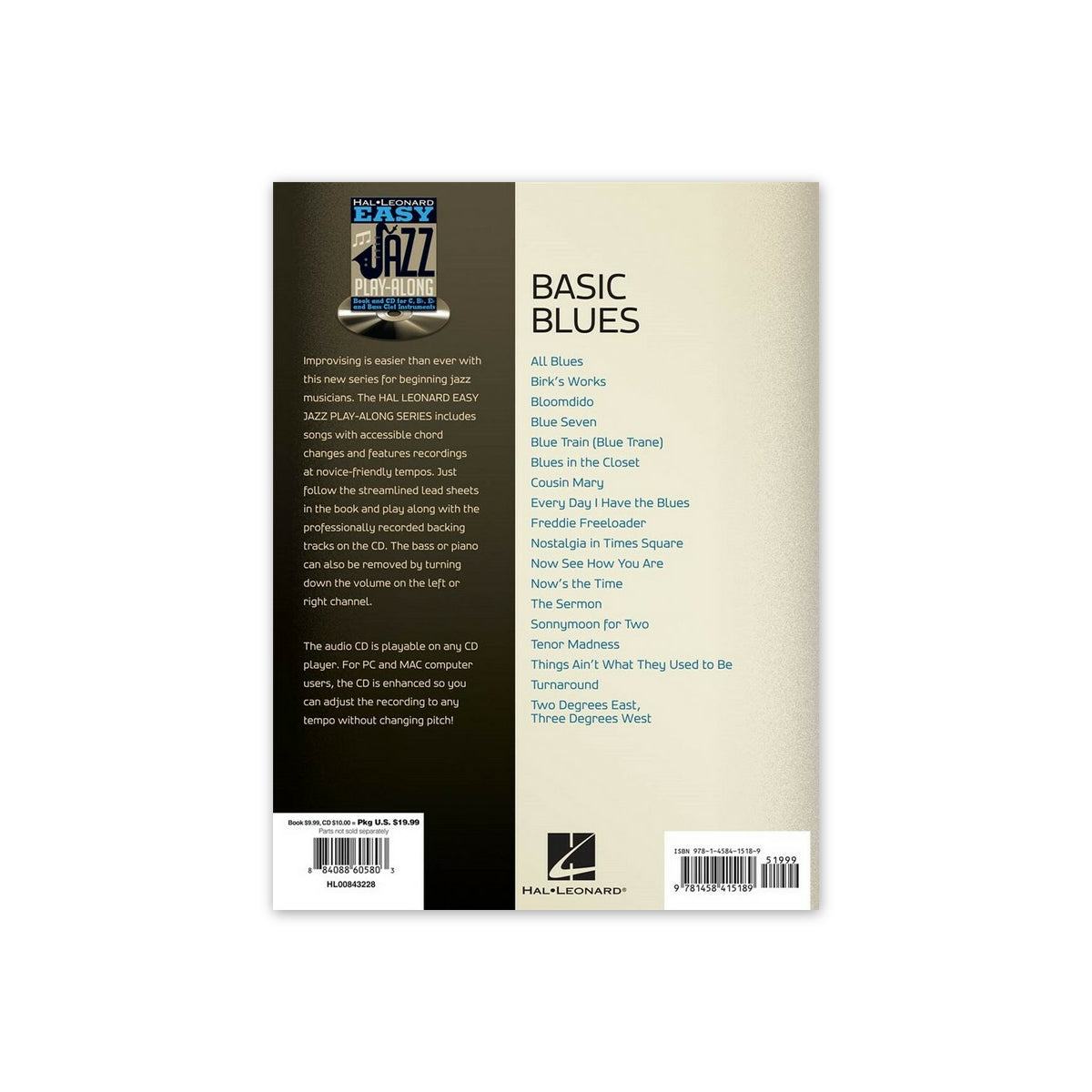 Basic Blues - 18 Classics for beginning jazz View 1