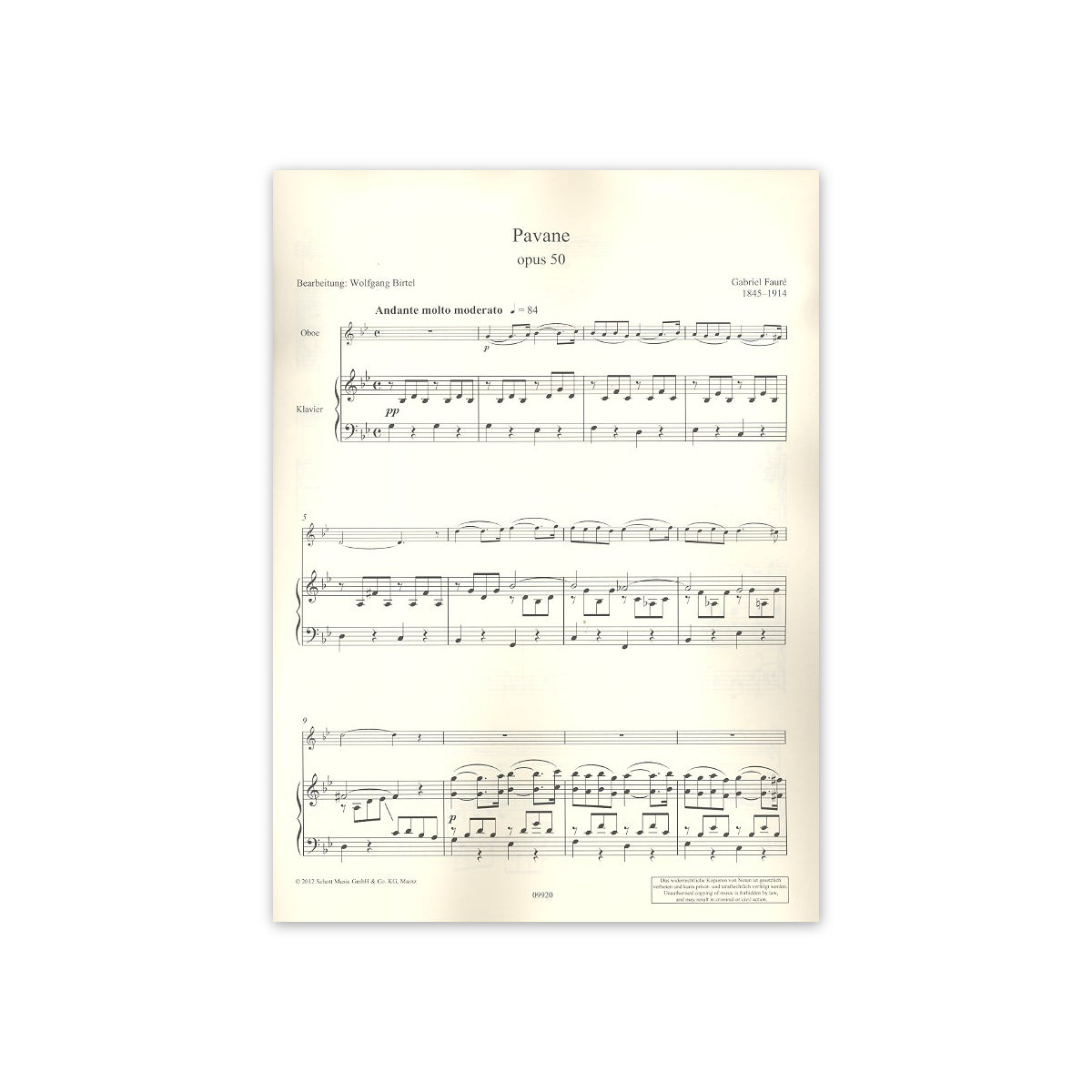 Fauré, Pavane-29970