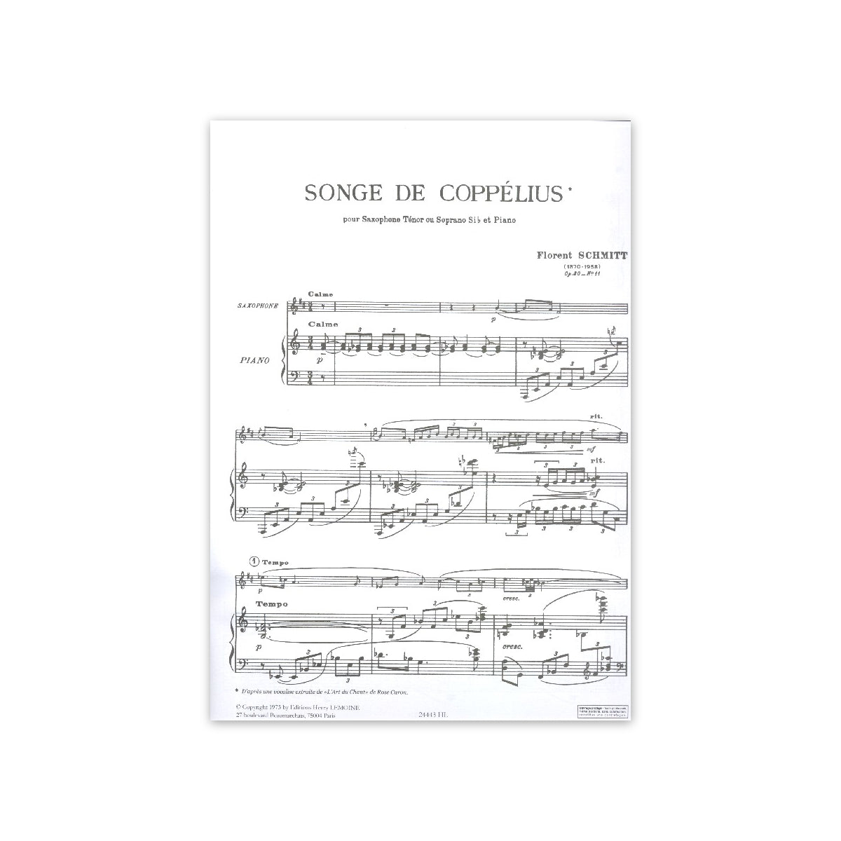 Schmitt, Songe de Coppélius View 1