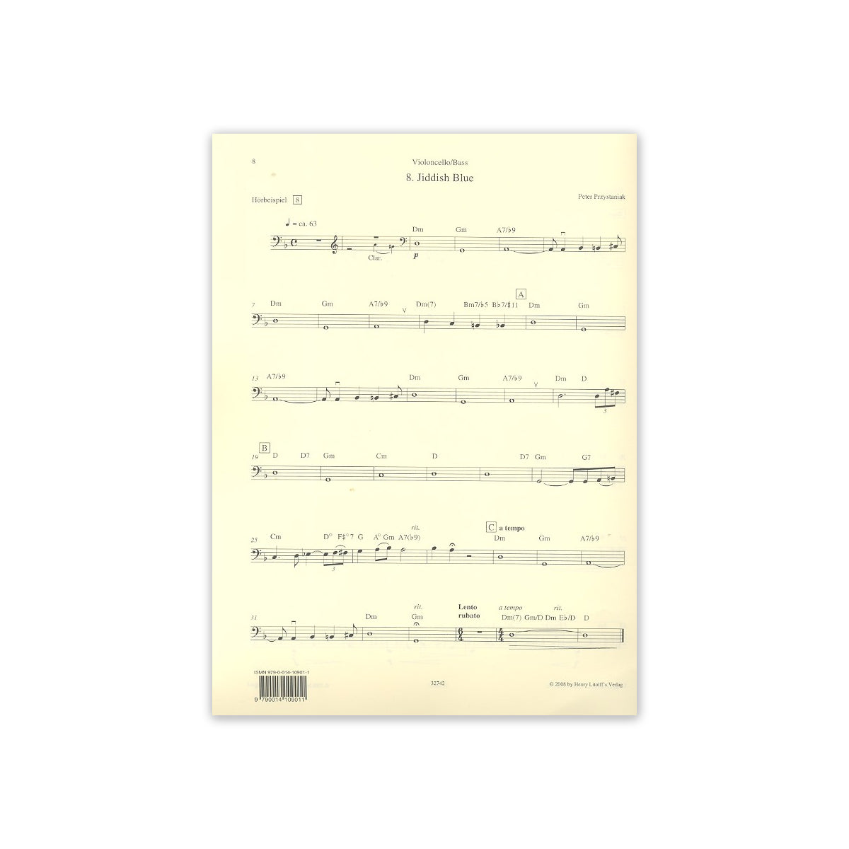 That's Klezmer Bassstimme View 1