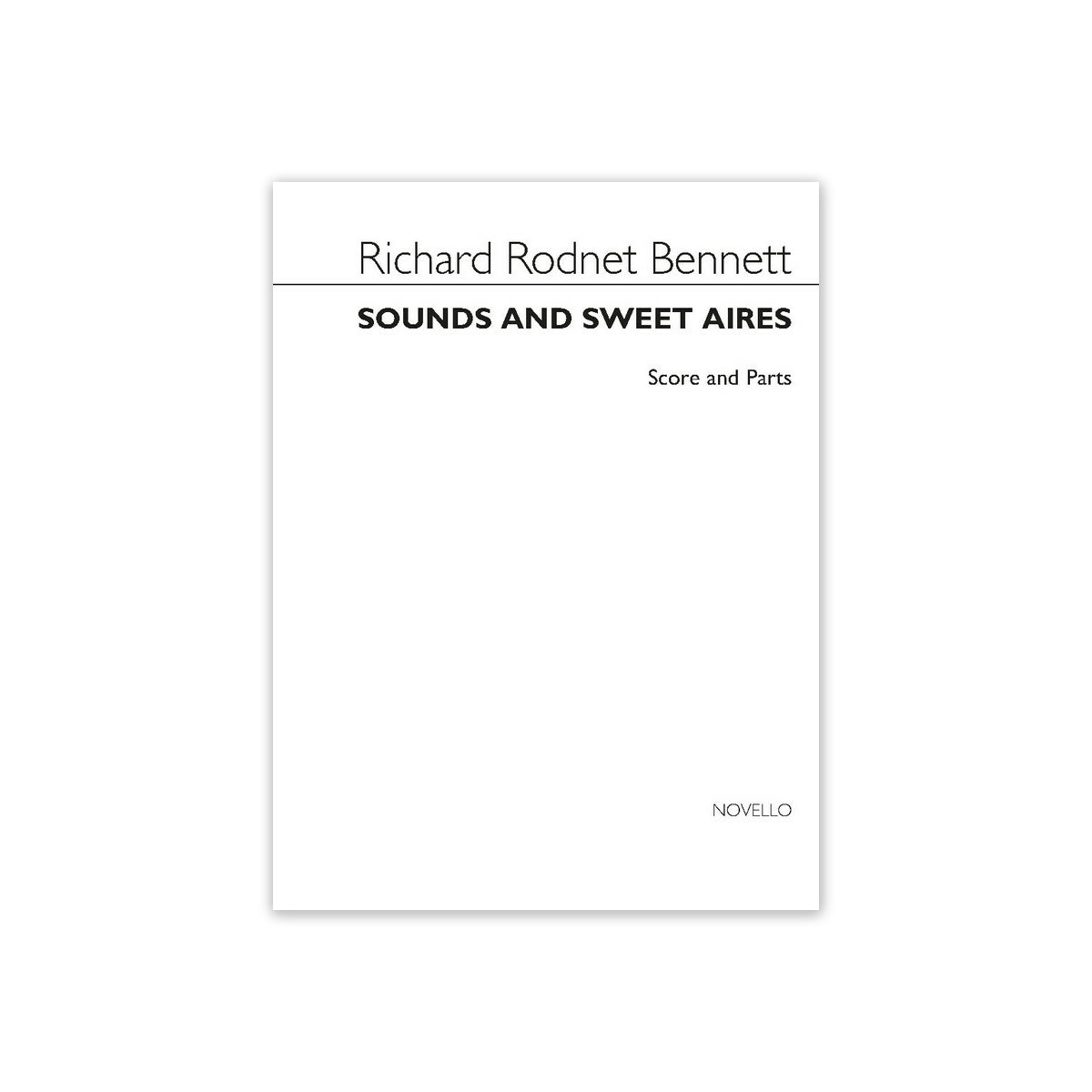 Bennett, Sounds and sweet aires - Fl.,Ob.,Kl. View 1
