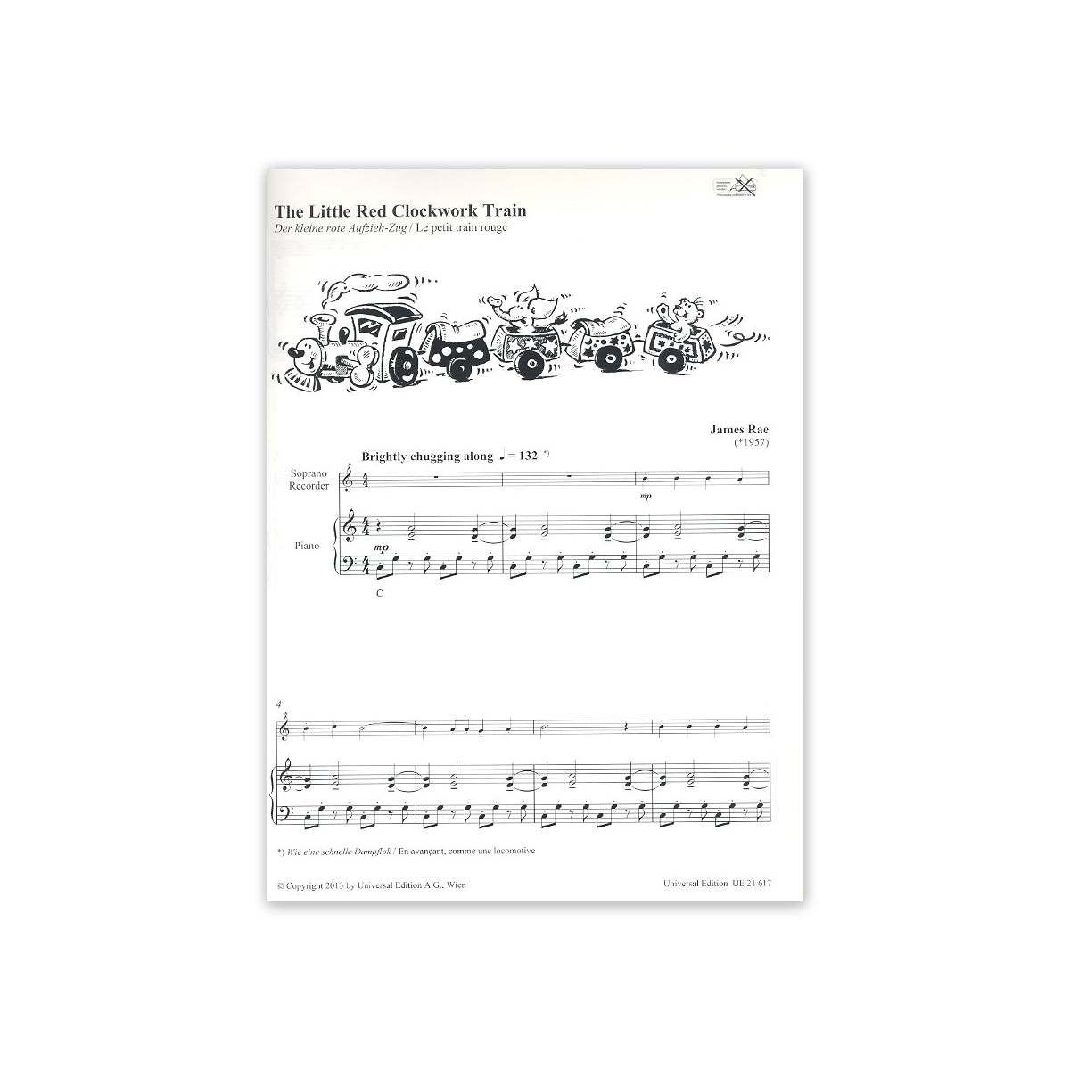 Rae, Recorder Debut - Klavierbegleitung View 1