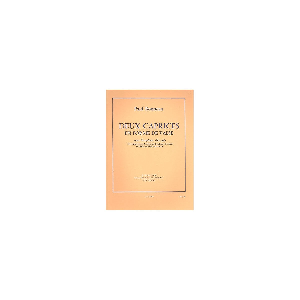 Bonneau, Deux caprices en forme de valse View 2