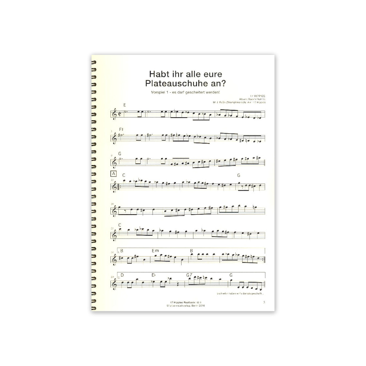 17 Hippies - Realbook I&II, C-Stimme
