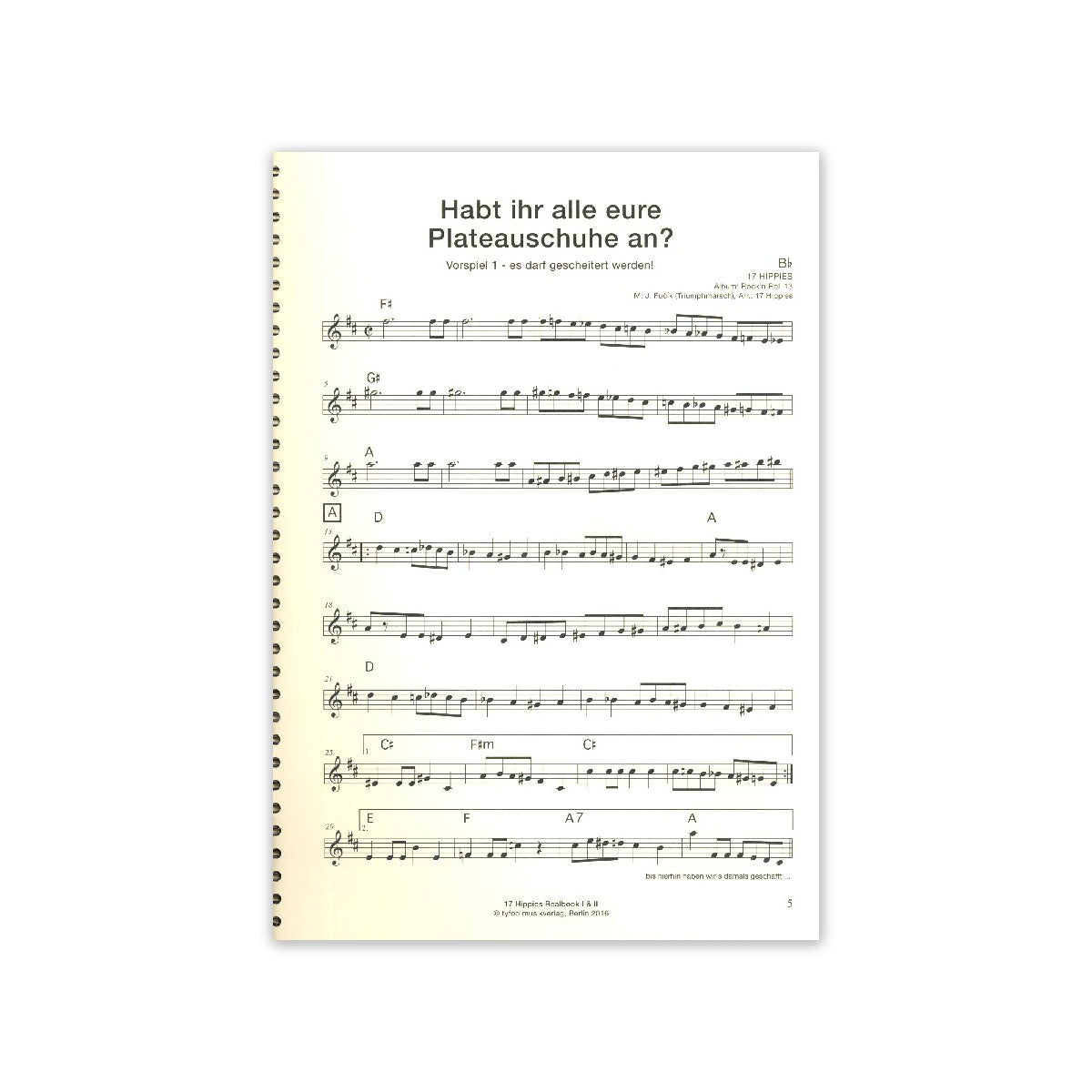 17 Hippies - Realbook I&II, B-Stimme