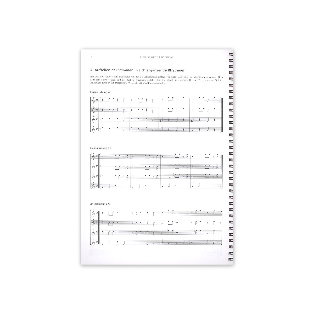 Bolz, Das Saxophon Ensemble View 1