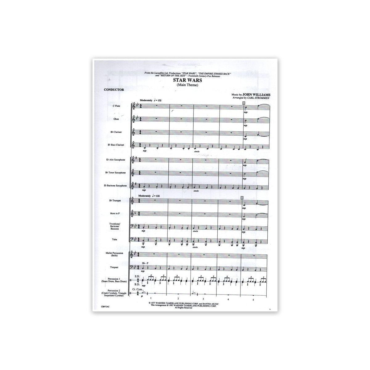 Star Wars Main Theme View 1