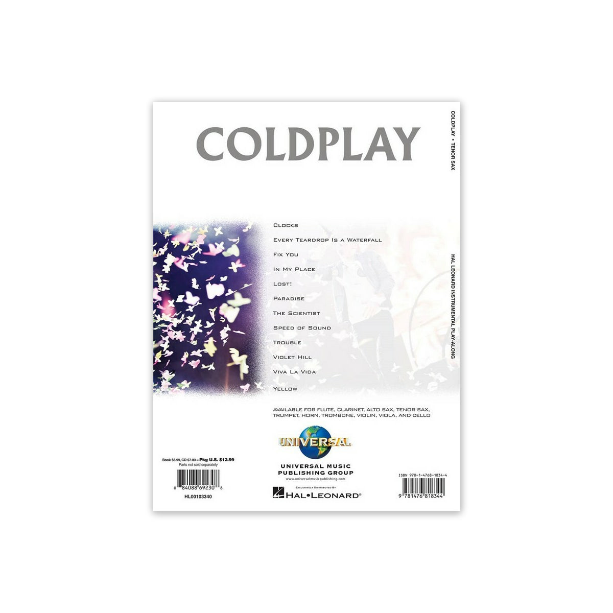 Coldplay - Instrumental Play-Along View 1