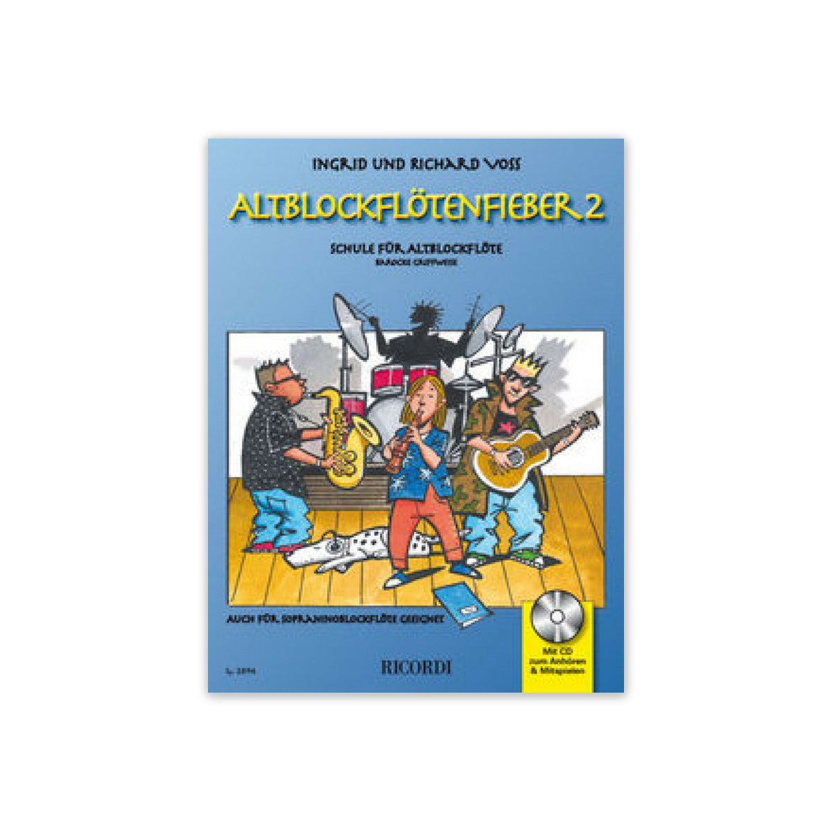 Voss, Altblockflötenfieber 2 (mit CD)