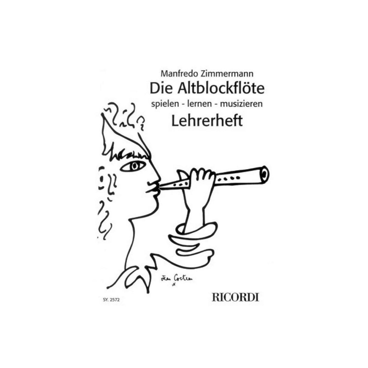 Zimmermann, Die Altblockflöte - Lehrerheft
