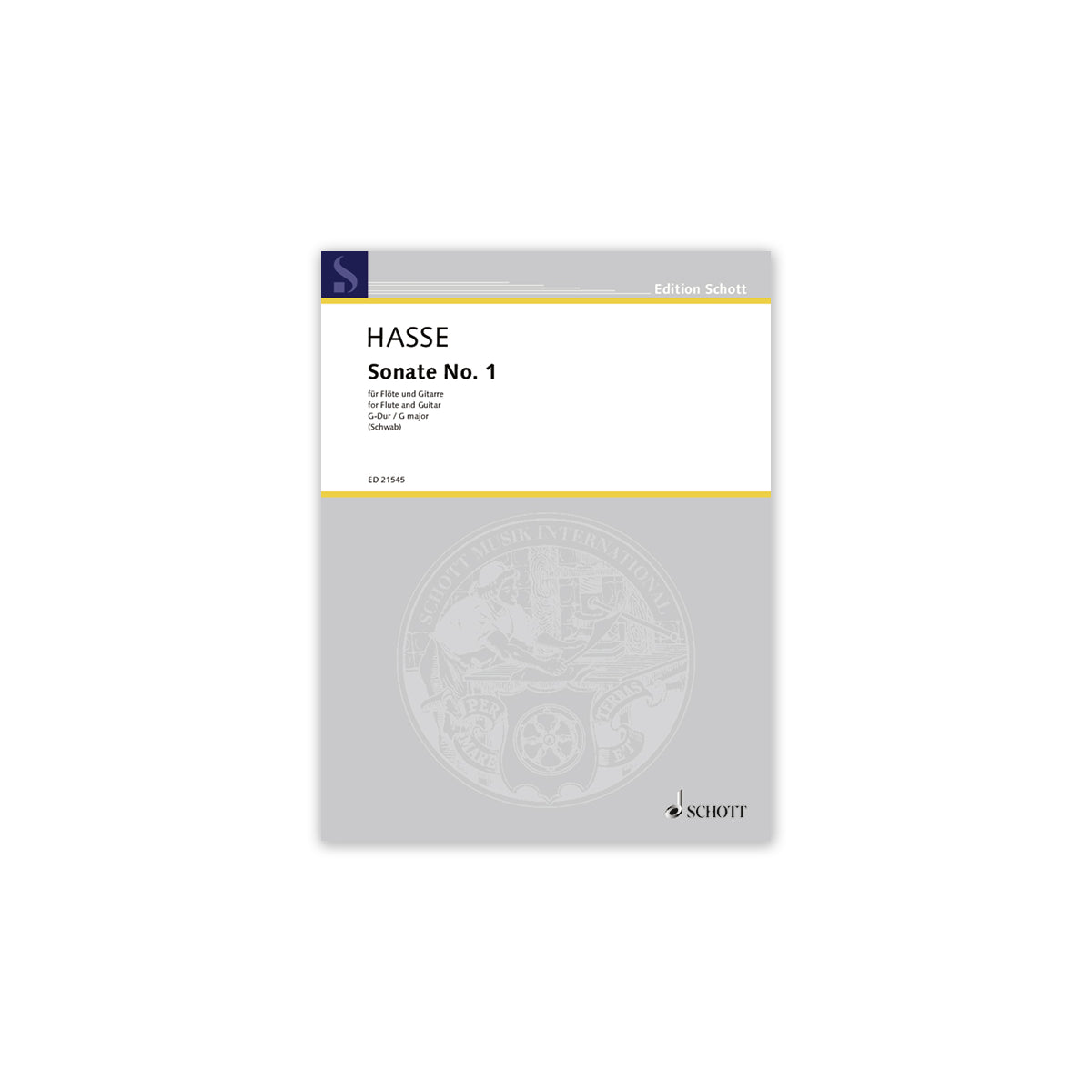 Hasse, Sonate Nr.1