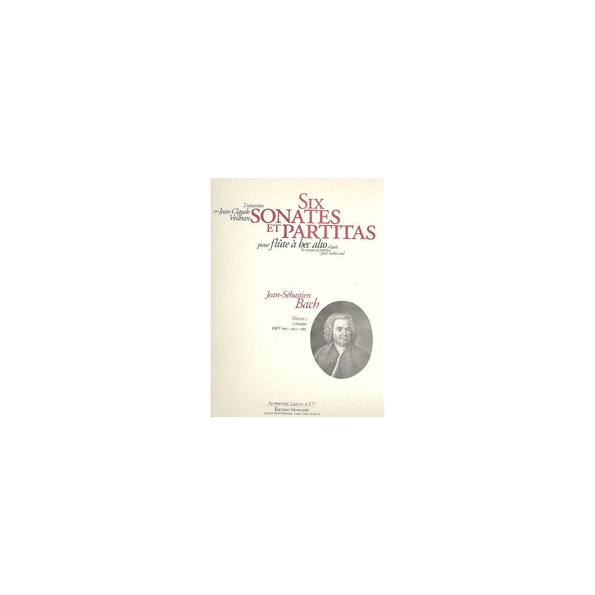 Bach, Six sonates et partitas vol.1 View 2