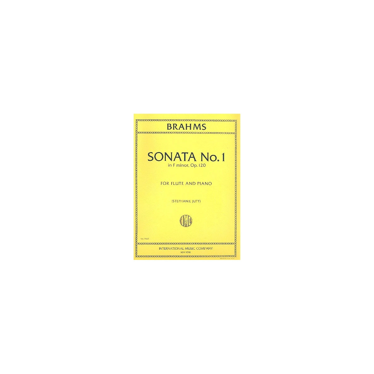 Brahms, Sonate op.120/1 View 1