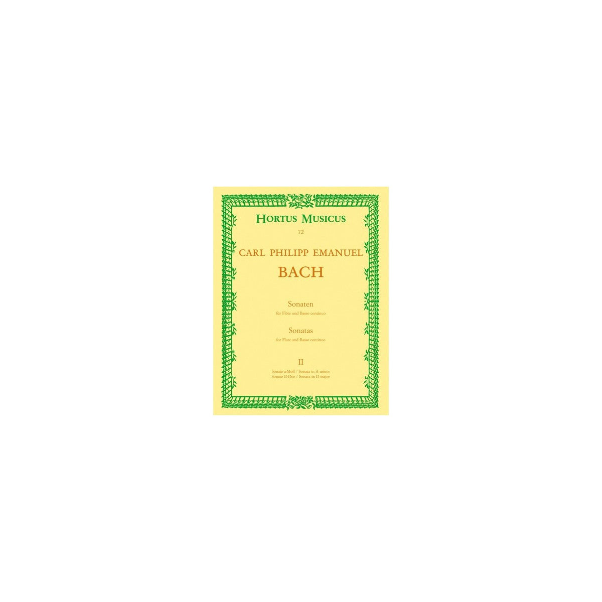 Bach C.Ph.E., Sonaten 2 View 2