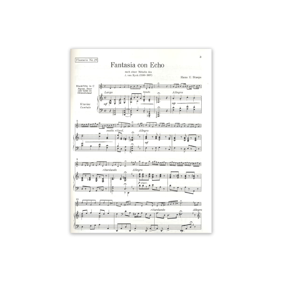 Staeps, Fantasia con echo View 1