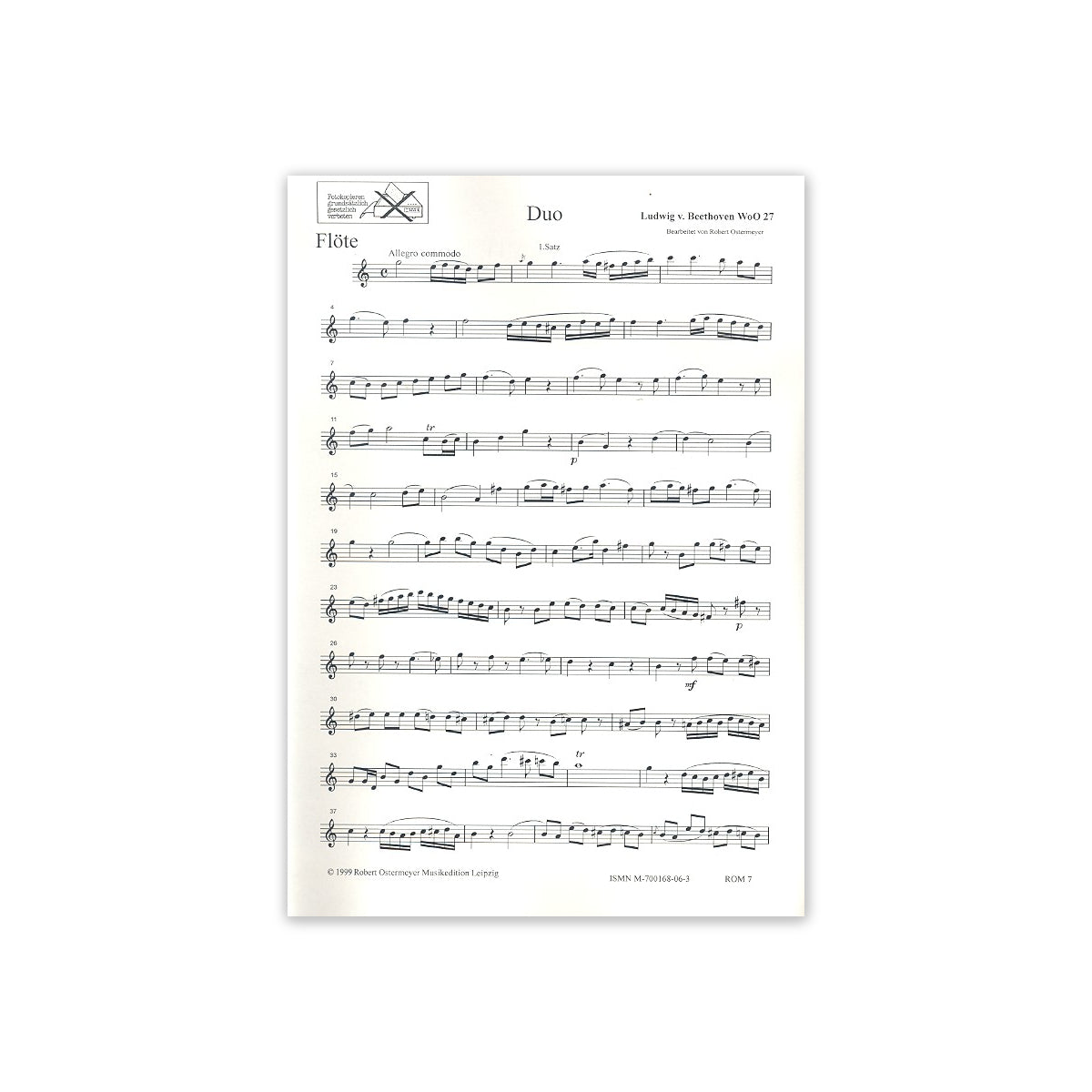 Beethoven, Duo op.27 - Flöte & Horn View 1