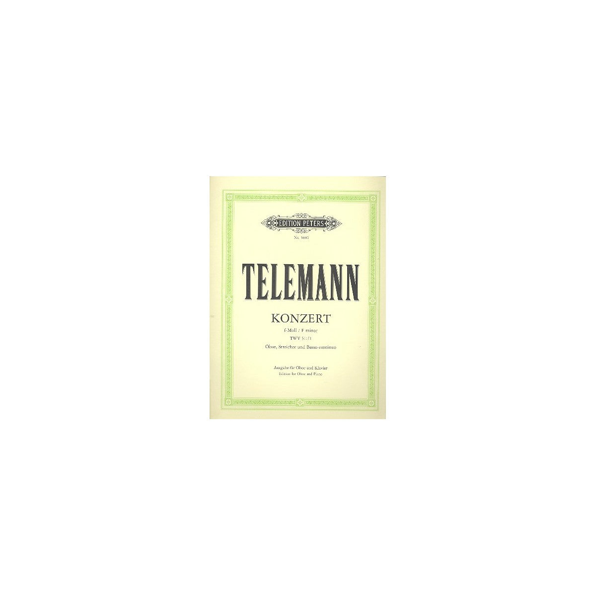 Telemann, Konzert f-moll View 1