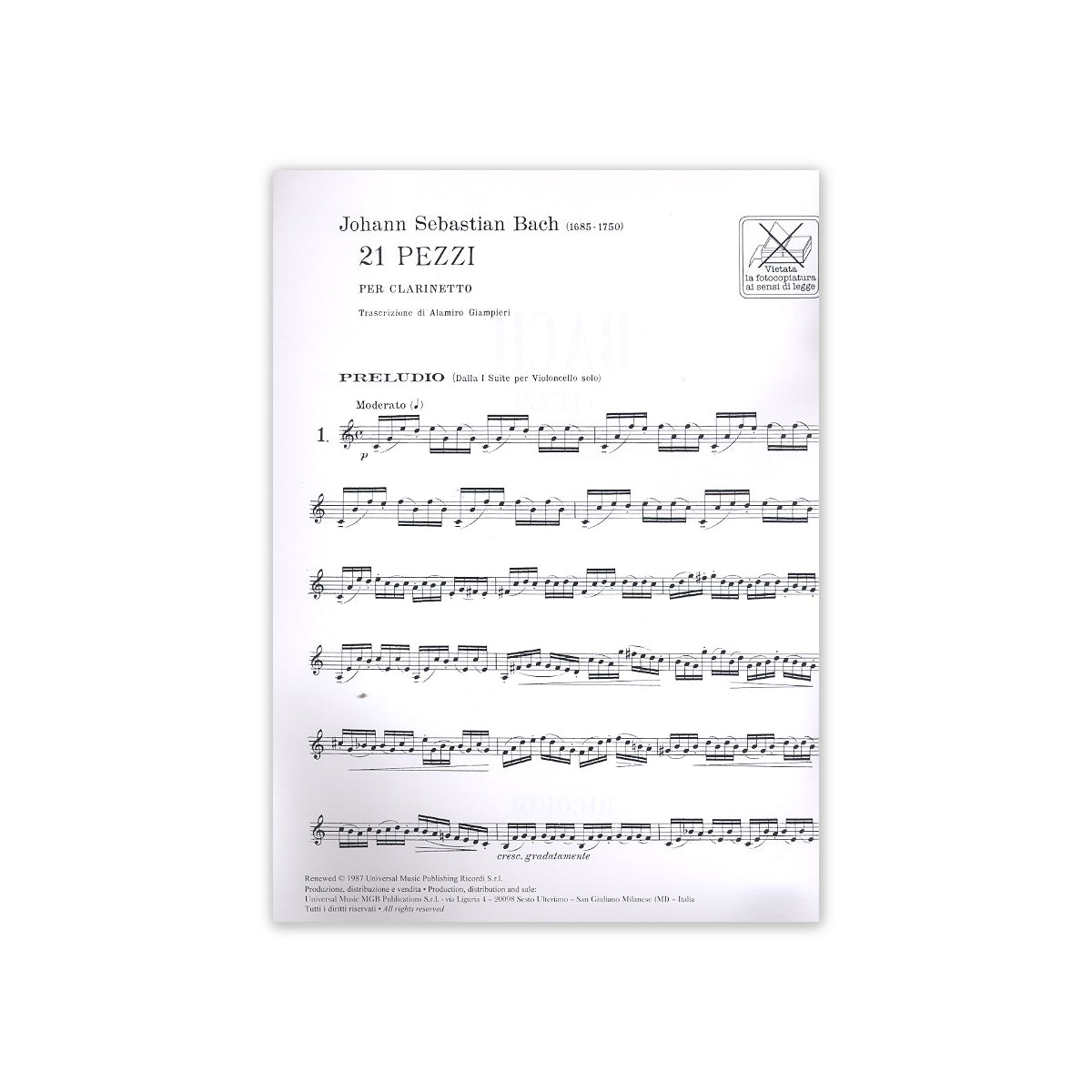 Bach, 21 pezzi View 1