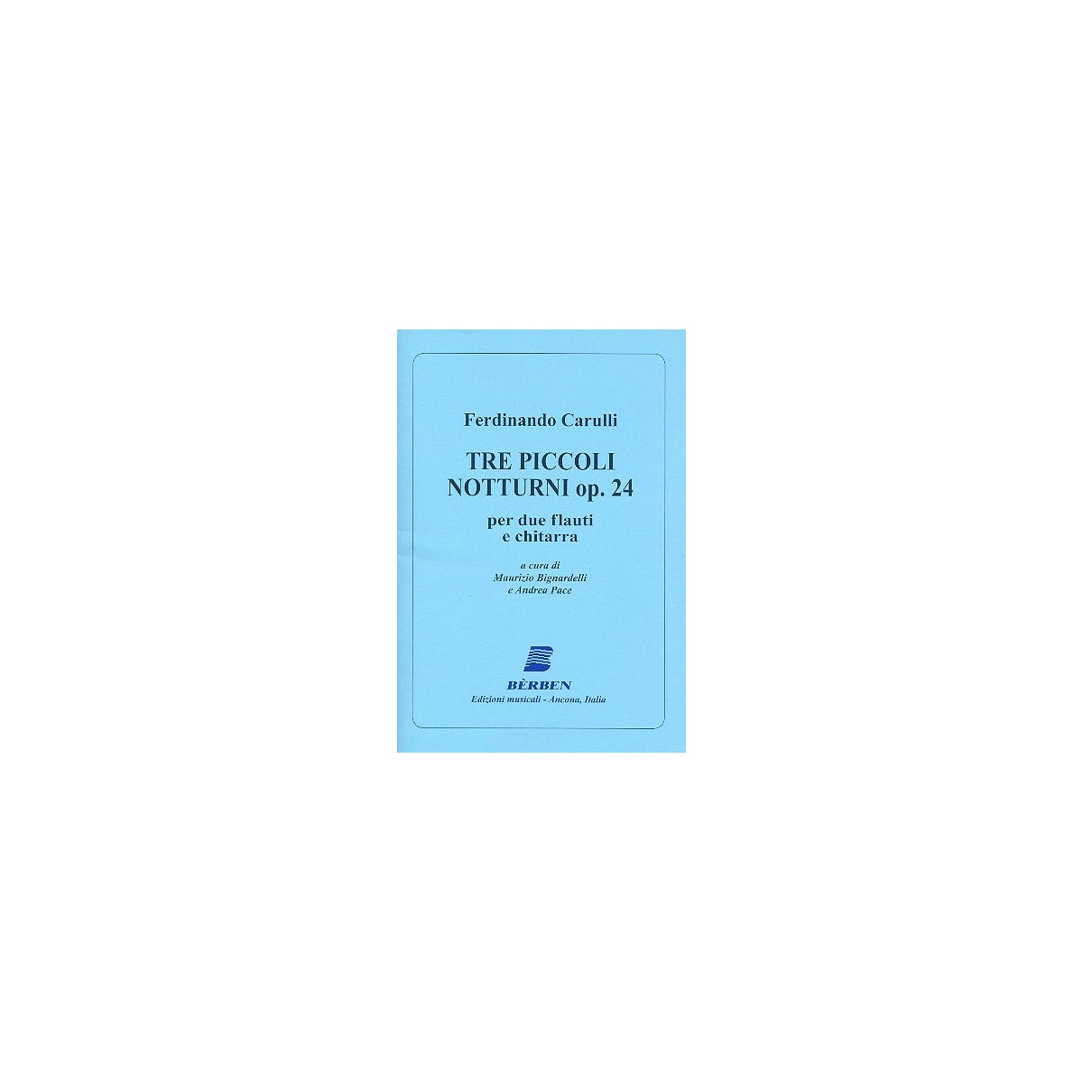 Carulli, Tre piccoli notturni op.24 View 1