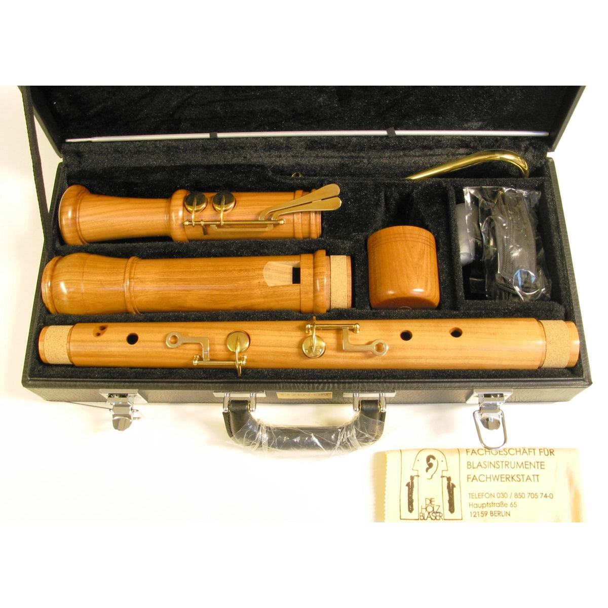 BASS RECORDER ZEN-ON B-5C CHERRY TREE