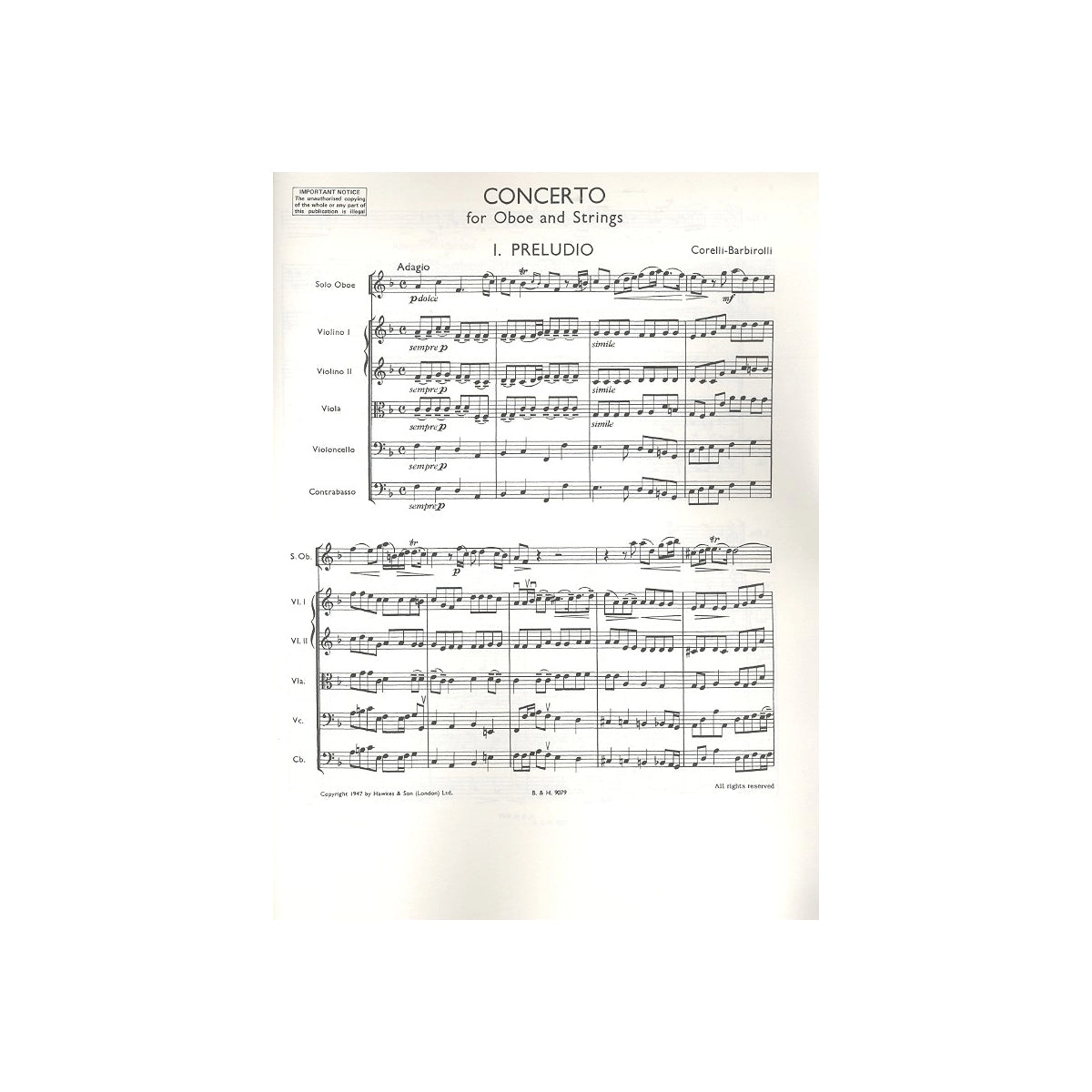Barbirolli/Corelli, Concerto View 2