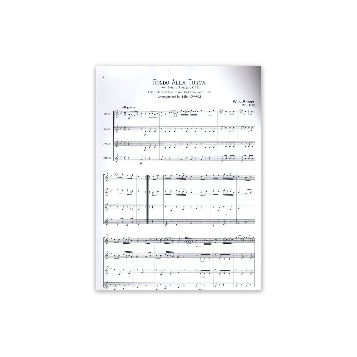 Mozart, Rondo alla Turca-34991 View 1