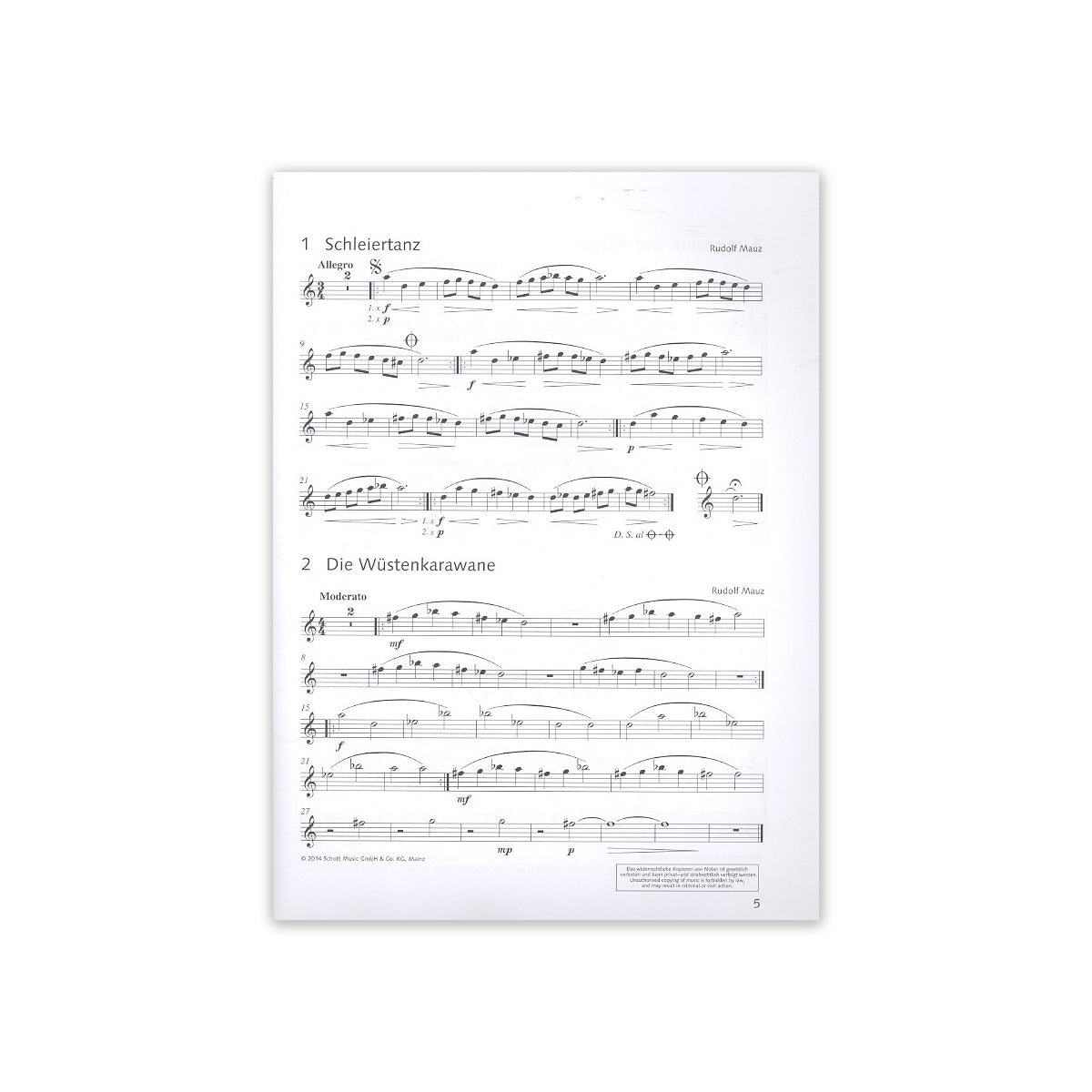 Mauz, Die fröhliche Klarinette - Spielbuch 3