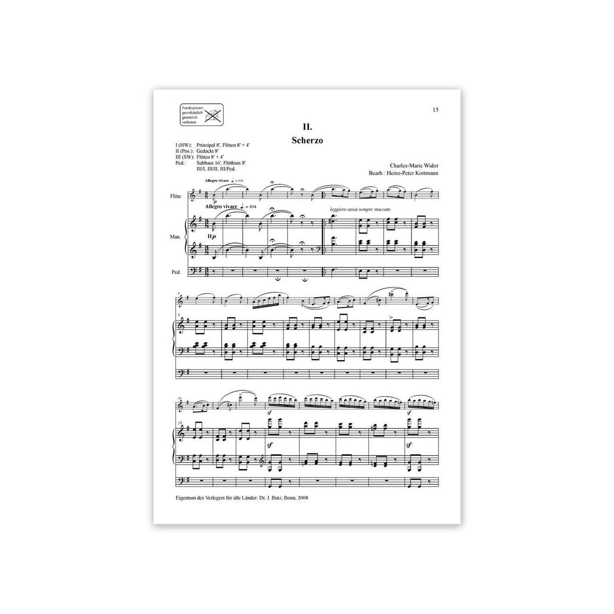Widor, Suite op.34