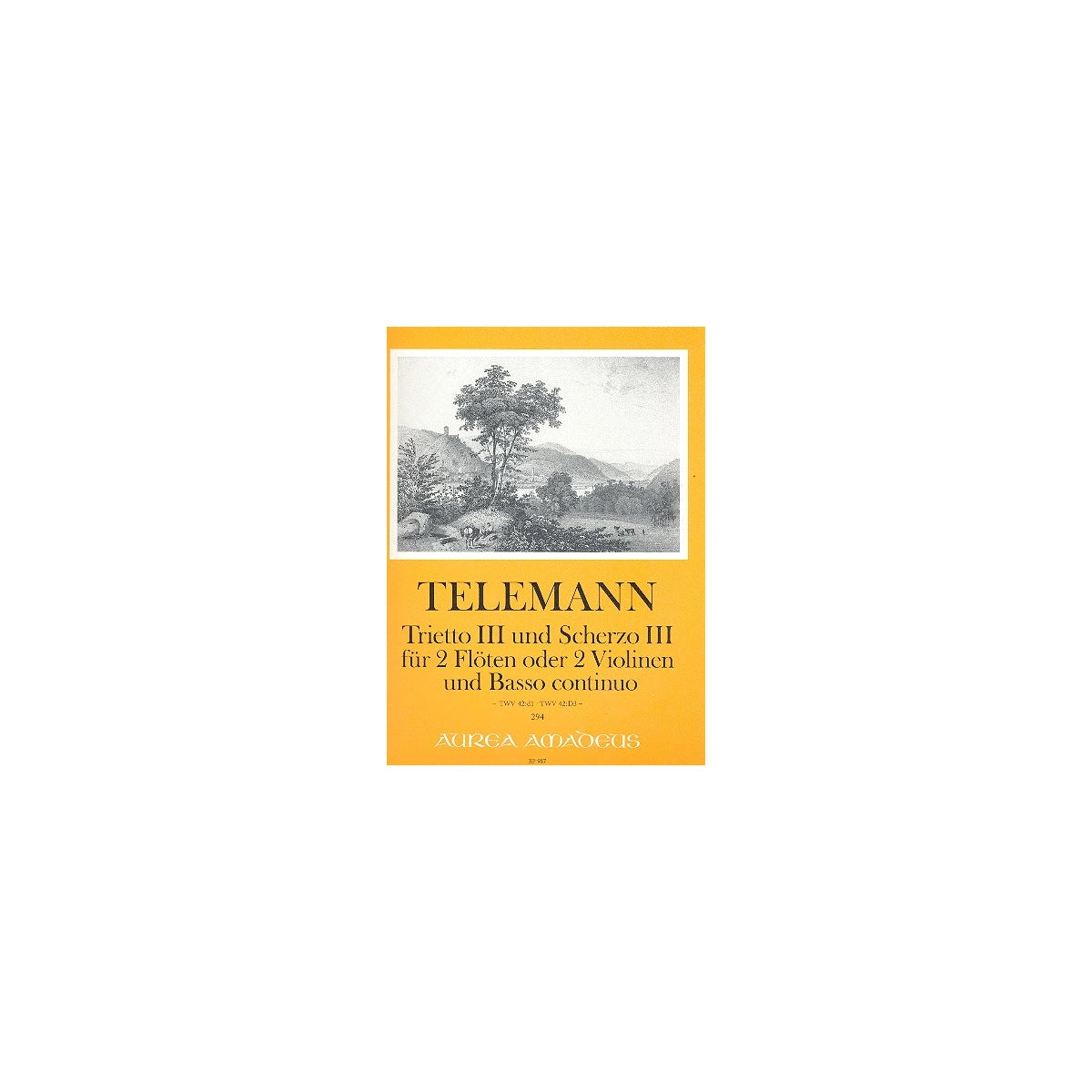 Telemann, Trietto III View 2