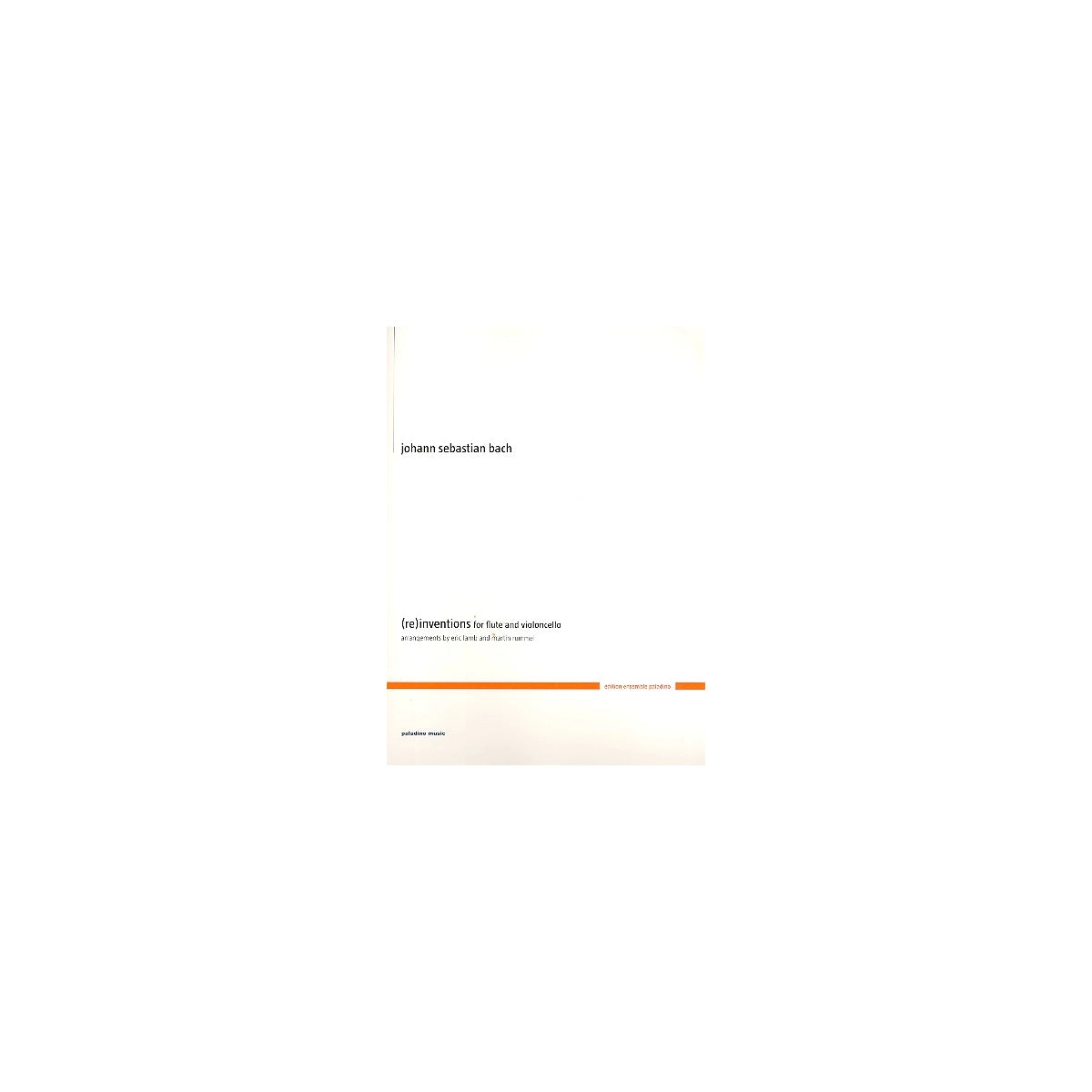 Bach, (re)inventions for flute and violoncell View 1