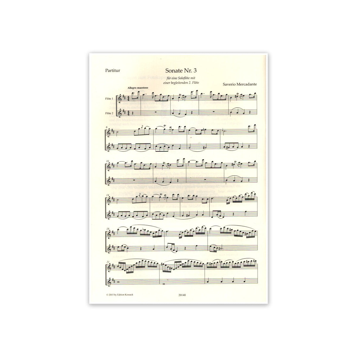 Mercadante, Sonate Nr.3