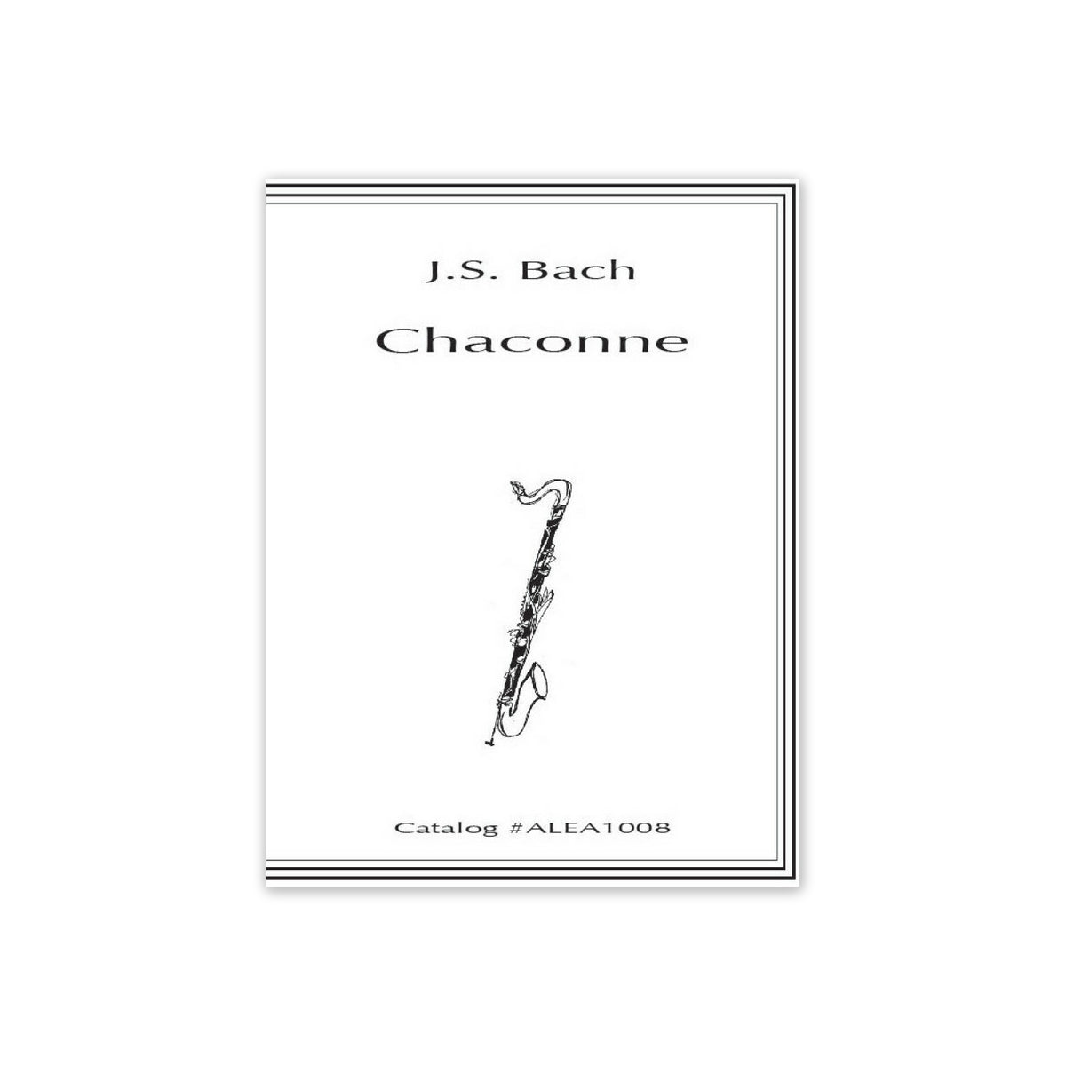 Bach, Chaconne für Bassklarinette View 1