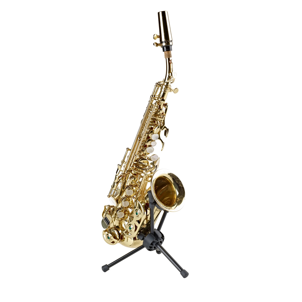 STAND SOPRANO SAXOPHONE CURVED K&M SAXXY