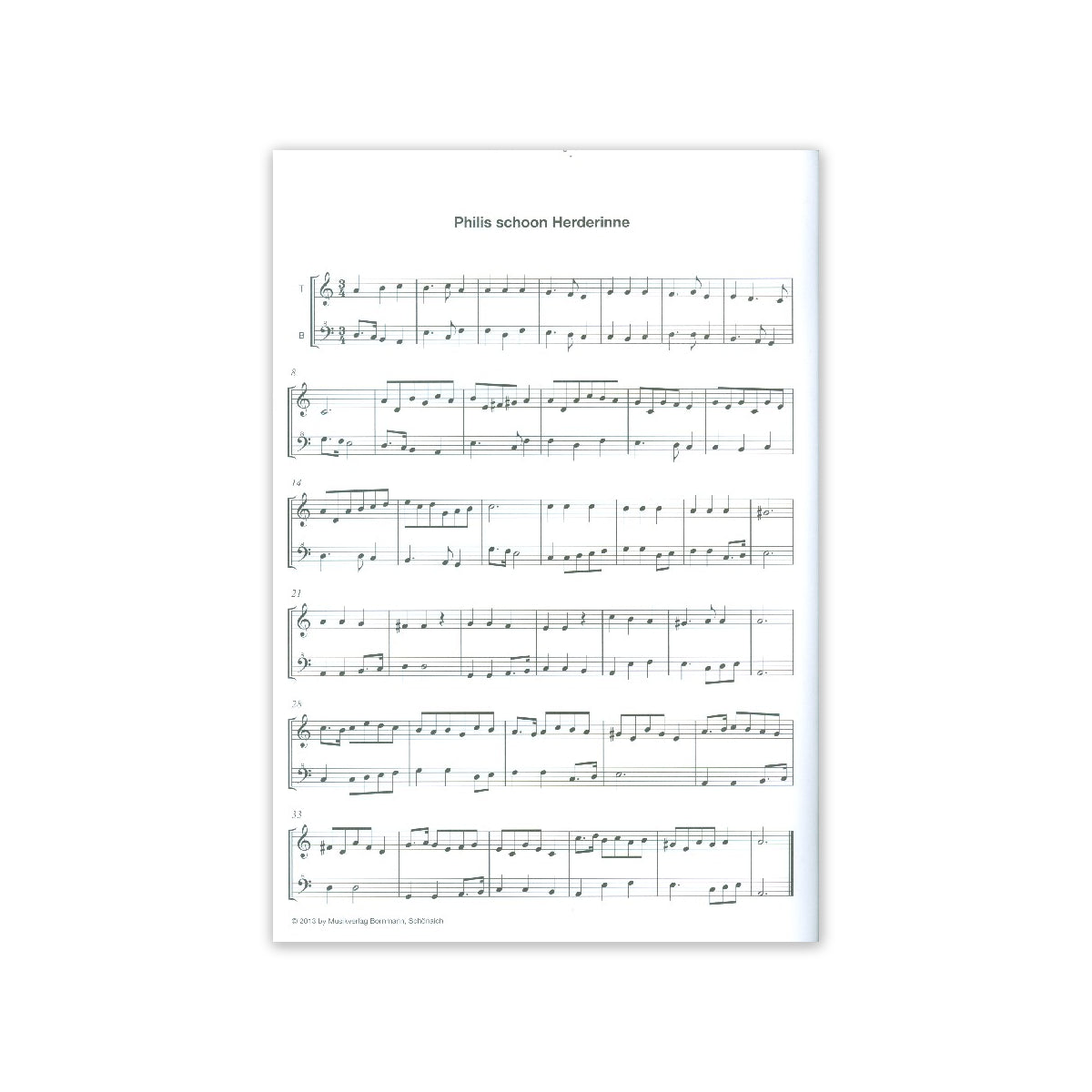 Eyck, 12 Duette mit Variationen