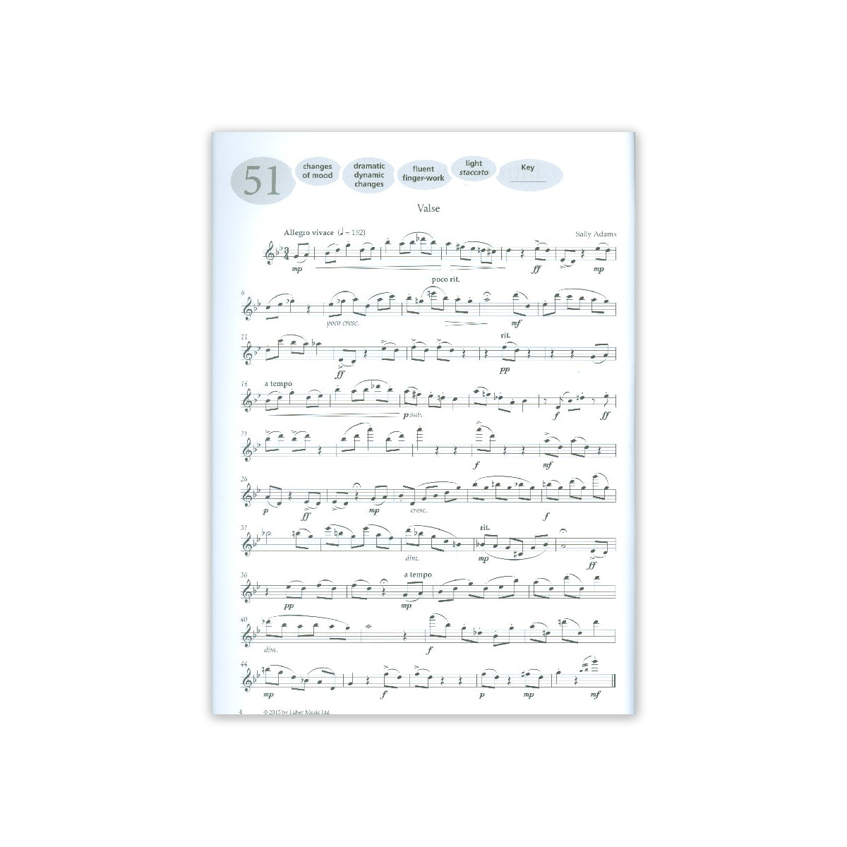 More graded studies for flute Bd.2 View 2