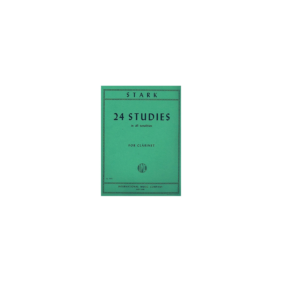 Stark, 24 Studies in all tonalities View 1