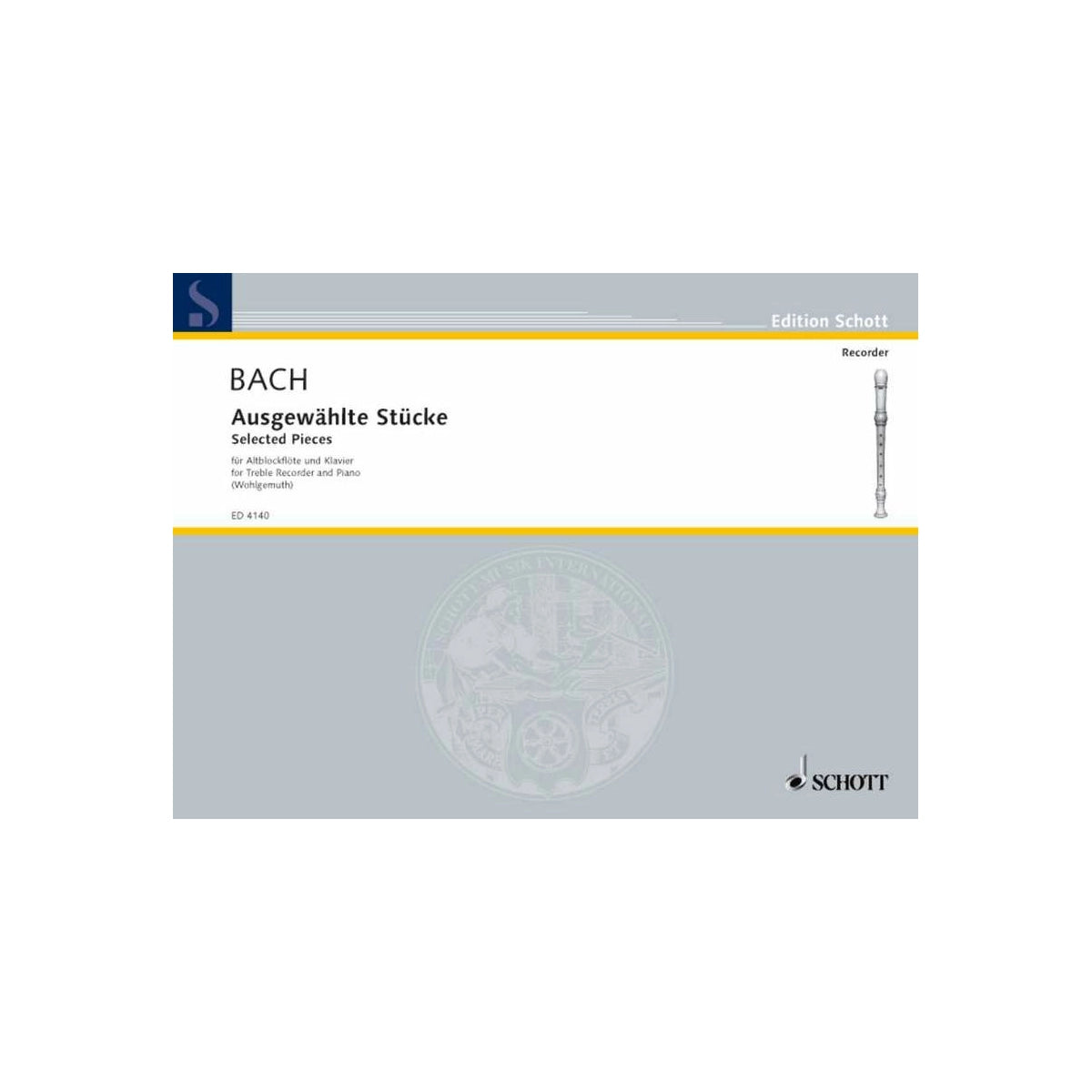 Bach, Ausgewählte Stücke