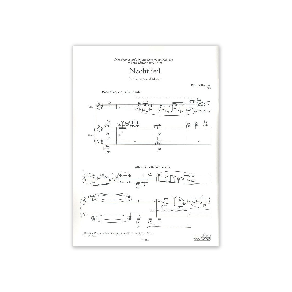 Bischof, Nachtlied